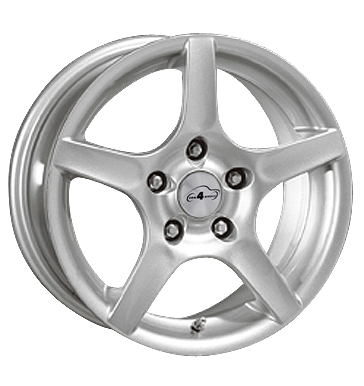 pneumatiky - 7x15 5x108 ET38 Com4Wheels Graviton silber silber lackiert ventil auta Rfky / Alu Offroad lto od 17,5 