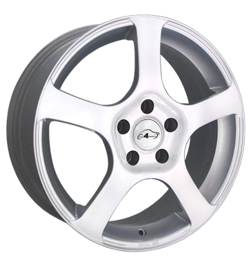 pneumatiky - 7x16 5x100 ET35 Com4Wheels Imola silber silber lackiert pneumatika Rfky / Alu Borbet G-KOLO disky