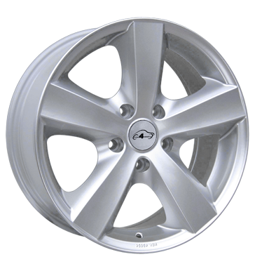 pneumatiky - 7x16 5x120 ET45 Com4Wheels Bounce 4x4 silber silber lackiert bezpecnostn vesty Rfky / Alu brzdov dly Hlinkov kola s pneumatikami velkoobchod s pneumatikami