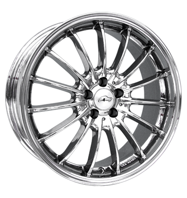 pneumatiky - 8x18 5x120 ET35 Com4Wheels Medusa chrom chrom korunn princ Rfky / Alu DOTZ Rial pneus