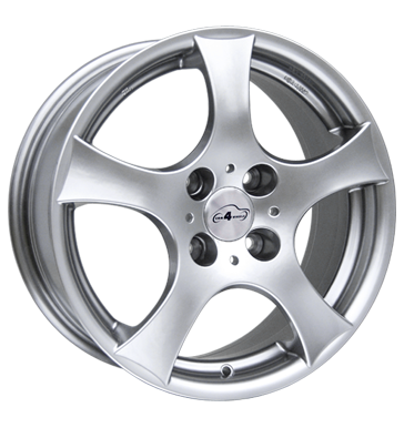 pneumatiky - 6.5x15 4x114.3 ET42 Com4Wheels Tornado silber highgloss Baro Rfky / Alu ALCOA vfuk velkoobchod s pneumatikami