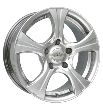 pneumatiky - 6x14 5x100 ET38 Com4Wheels Styx silber highgloss silber realizovat Rfky / Alu tMotive Tube: zklopky velkoobchod s pneumatikami