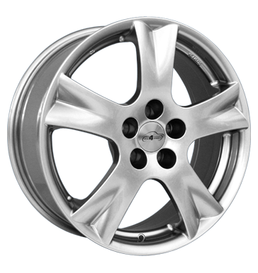 pneumatiky - 7x17 5x110 ET37 Com4Wheels Trinity silber hochglanz poliert Autordio Rarity Rfky / Alu Slevy Baro trhovisko