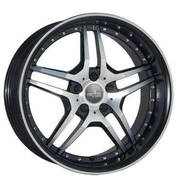 pneumatiky - 9x18 5x120 ET38 Corniche Vegas schwarz highgloss black polished Opel Rfky / Alu Globln komise AUDI Prodejce pneumatk