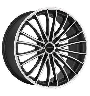 pneumatiky - 8x18 5x112 ET35 Corspeed Le Mans weiss Mattblack-Polished / Color Trim weiss Lehk nkladn auto lto od 17,5 