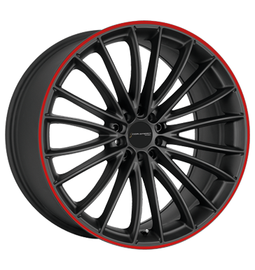 pneumatiky - 8.5x19 5x112 ET45 Corspeed Le Mans rot PureSports / Color Trim rot Lehk nkladn vuz cel rok Rfky / Alu ETA BETA mikiny disky