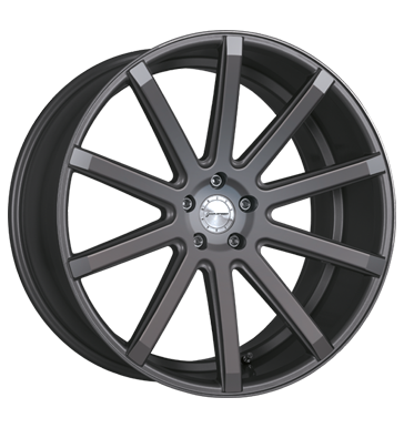 pneumatiky - 10.5x20 5x112 ET40 Corspeed Deville grau / anthrazit gun metal Irmscher Rfky / Alu Csti RV + Caravan subwoofer Hlinkov disky