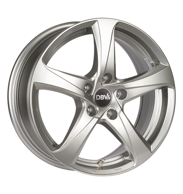 pneumatiky - 7x17 5x112 ET43 DBV 5SP 001 silber shadow silber glänzend lackiert recnk Rfky / Alu ostatn Wheelworld Velkoobchod