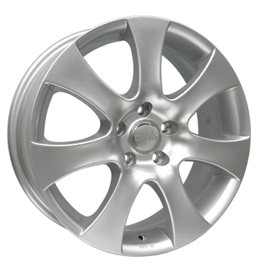 pneumatiky - 6.5x16 5x108 ET44 DBV Lappland silber silber lackiert bezpecnostn obuv Rfky / Alu Offroad All Terrain Bastler- + vadn rdia pneu