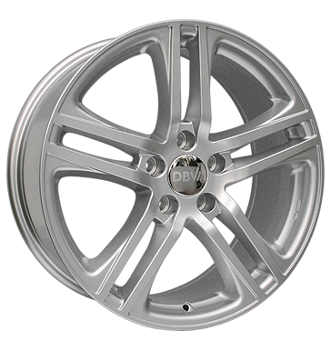 pneumatiky - 7x16 5x108 ET44 DBV Mauritius silber silber lackiert Oldtimer dly Rfky / Alu Offroad cel rok od 17,5 