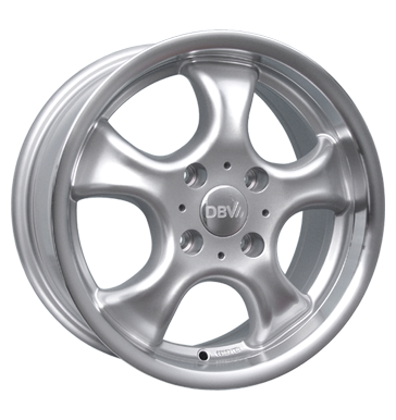 pneumatiky - 7.5x16 4x108 ET18 DBV Tahiti silber silber Horn poliert automobilov sady Rfky / Alu CARLSSON subwoofer Predaj pneumatk