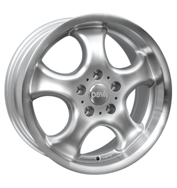 pneumatiky - 8x18 5x120 ET33 DBV Tahiti silber silber Horn poliert Wheelworld Rfky / Alu sportovn KOLA CARMANI Autodlna