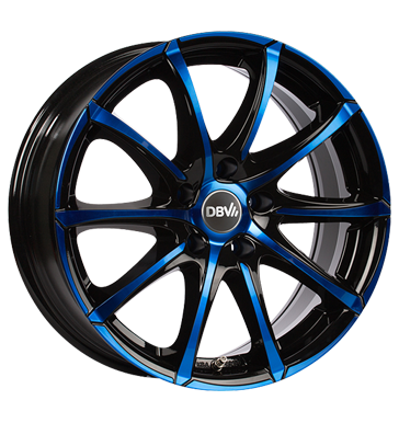 pneumatiky - 8x18 5x120 ET30 DBV Tropez mehrfarbig schwarz glanz blau eloxiert autokosmetiky Rfky / Alu Pce o automobil + drzba Delta 4x4 trhovisko