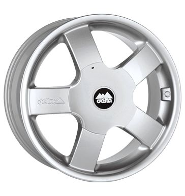 pneumatiky - 8.5x20 5x115 ET35 Delta Elements IV silber silber motocykl Rfky / Alu Auto-Tuning + styling ALCOA Velkoobchod