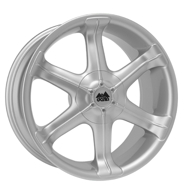 pneumatiky - 9.5x20 5x120 ET40 Delta A2 silber silber ocelov kola Rfky / Alu Hlinkov kola s pneumatikami viditelnost Autoprodejce
