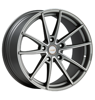 pneumatiky - 9x20 5x120 ET27 Deluxe Wheels Manay K grau / anthrazit anthrazit matt Konturen poliert denn Rfky / Alu interir Offroad cel rok b2b pneu