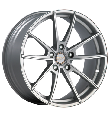 pneumatiky - 8.5x19 5x112 ET45 Deluxe Wheels Manay K silber silber Konturen poliert Test-kategorie 1 Rfky / Alu Soundboards + adaptr krouzky hardtops velkoobchod s pneumatikami