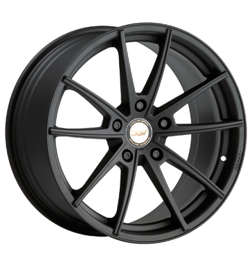 pneumatiky - 10.5x20 5x112 ET40 Deluxe Wheels Manay K schwarz schwarz matt Motocyklov zvody Rfky / Alu Stars 2 roky Momo Autodlna