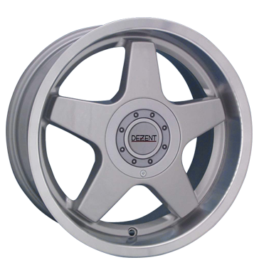 pneumatiky - 7.5x16 5x120 ET35 Dezent A alt silber silber lackiert Zesilovac Prslusenstv Rfky / Alu baterie automobilov sady disky