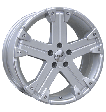 pneumatiky - 7.5x17 5x110 ET40 Dezent I silber silber lackiert INDIVIDUAL Rfky / Alu denn motocykl Cross disky