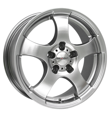 pneumatiky - 7.5x17 5x108 ET30 Dezent J silber highgloss provozn zarzen Rfky / Alu tMotive Opel Velkoobchod