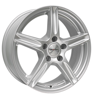 pneumatiky - 7x17 5x114.3 ET48 Dezent L si silber highgloss automobilov sady Rfky / Alu interir Lehk nkladn vuz cel rok trhovisko