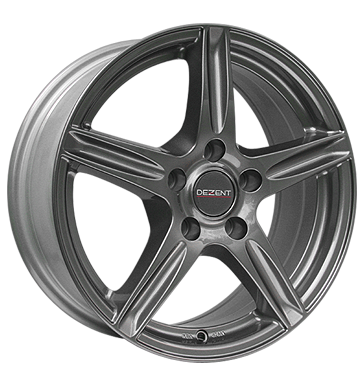 pneumatiky - 6x15 5x100 ET38 Dezent L Dark grau / anthrazit anthrazit glänzend auta v zime Rfky / Alu pce o pneumatiky GS-Wheels Hlinkov disky