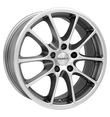 pneumatiky - 6.5x15 5x114.3 ET40 Dezent N silber highgloss replika Rfky / Alu ventil cepice Offroad lto od 17,5 