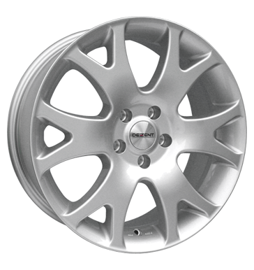 pneumatiky - 8x18 5x130 ET50 Dezent O silber silber mikiny Rfky / Alu ozdobnmi kryty kmh-Wheels pneu