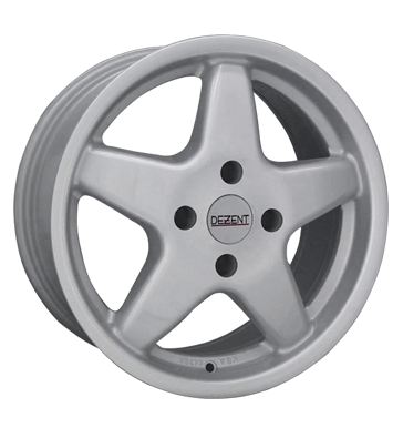 pneumatiky - 7x15 4x108 ET38 Dezent P alt silber silber randpoliert MERCEDES BENZ Rfky / Alu ocelov kola polomer Hlinkov disky