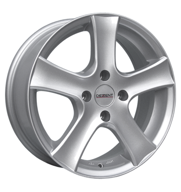 pneumatiky - 6.5x16 4x108 ET26 Dezent P silber silber DOTZ Rfky / Alu BAY Kola GS-Wheels Velkoobchod