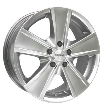 pneumatiky - 7.5x17 5x114.3 ET38 Dezent R silber highgloss CARLSSON Rfky / Alu EXCENTRI Offroad lto od 17,5 