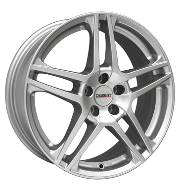 pneumatiky - 7x17 5x100 ET38 Dezent RB silber silber Zimn kompletn kola (ocel) Rfky / Alu hardtops designov antny disky