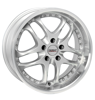 pneumatiky - 7.5x16 5x120 ET35 Dezent S silber silber Horn poliert Sportovn vfuky Rfky / Alu Offroad All Terrain kozel Autoprodejce