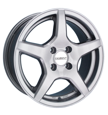 pneumatiky - 6.5x15 4x108 ET43 Dezent T silber highgloss Truck Winter od 17,5 