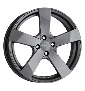 pneumatiky - 7x17 4x108 ET25 Dezent TD graphite grau / anthrazit graphite matt vozk Rfky / Alu Axxion kapuce lift pneumatiky