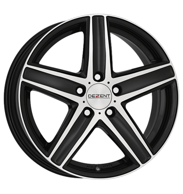 pneumatiky - 8x17 5x112 ET48 Dezent TG Dark schwarz black polished prves Rfky / Alu motocykl Cross exkluzivn linka Velkoobchod