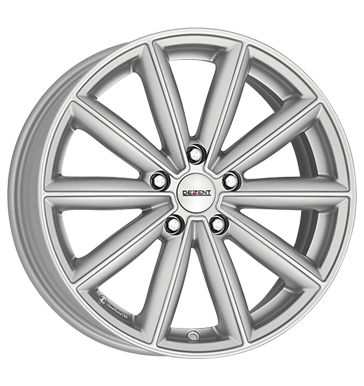 pneumatiky - 7x17 5x112 ET54 Dezent TM silber silver tesnen Rfky / Alu XTRA AUDI b2b pneu