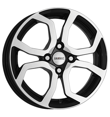 pneumatiky - 5.5x15 4x100 ET42 Dezent TS Dark schwarz black polished Oldtimer Rfky / Alu snehov retezy ZENDER trziste