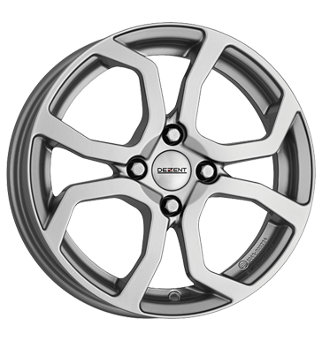 pneumatiky - 5x15 4x100 ET32 Dezent TS silber silver elektrick spotrebice Rfky / Alu Kola / ocel Offroad cel rok Autodlna