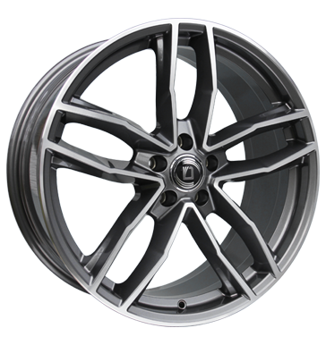 pneumatiky - 9x20 5x120 ET33 Diewe Wheels Alito grau / anthrazit PlatinS Auto Tool Karoserie Rfky / Alu Montzn rm + Radio panel tazn lana pneus