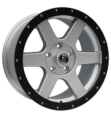 pneumatiky - 8.5x17 5x120 ET40 Diewe Wheels Avventura silber Argento (silber) mit Ring Nero rucn vozk Rfky / Alu Kondenztory + Equalizer KOLA pneu b2b