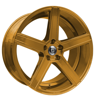 pneumatiky - 8.5x19 5x108 ET45 Diewe Wheels Cavo gold gold renault Rfky / Alu Csti Quad Pridat Felgenschloss Velkoobchod