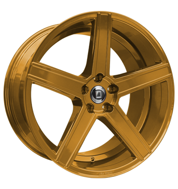 pneumatiky - 8.5x19 5x114.3 ET40 Diewe Wheels Cavo gold gold AZEV Rfky / Alu KING Workshop vozk pneus