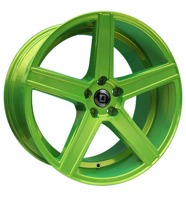 pneumatiky - 10.5x20 5x120 ET35 Diewe Wheels Cavo grün yellowgreen PKW lto Rfky / Alu Soundboards + adaptr krouzky sterac prednho skla disky