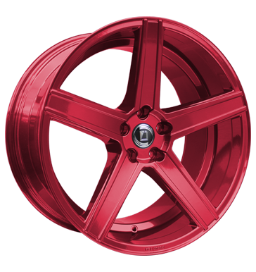 pneumatiky - 9x20 5x120 ET35 Diewe Wheels Cavo rot red kapuce lift Rfky / Alu Maxx Kola Keskin Autoprodejce