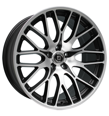 pneumatiky - 8.5x19 5x112 ET21 Diewe Wheels Fina schwarz black machined letadlo Rfky / Alu Provozn + Montzn nvod realizovat pneu