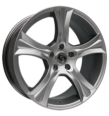 pneumatiky - 8x18 5x100 ET35 Diewe Wheels Star chrom chromolook Pridat Felgenschloss Rfky / Alu sportovn KOLA Test-kategorie 2 pneu b2b