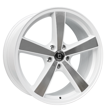 pneumatiky - 8.5x19 5x120 ET37 Diewe Wheels Trina weiss Biancoinox nemrznouc smes Rfky / Alu speciln nstroj PONGRATZ pneus