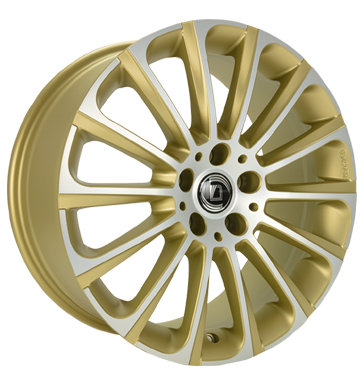 pneumatiky - 8.5x19 5x112 ET35 Diewe Wheels Turbina gold gold machined olejov filtr Rfky / Alu opravu pneumatik Zcela specifick dly pneus